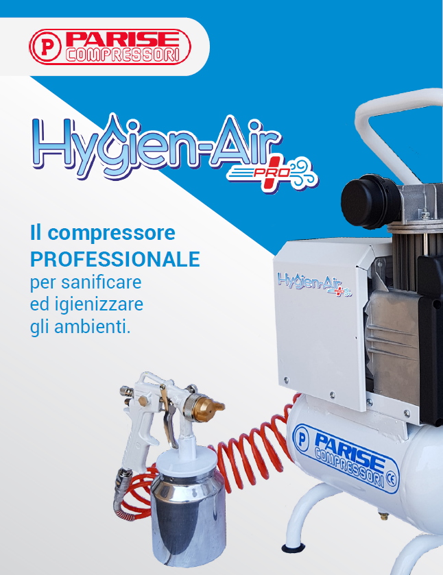 Compressore Professionale per Sanificare e Igienizzare